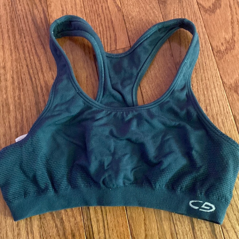 Champion navy sports bra size M